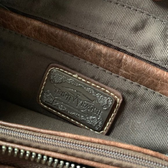 Trinity Ranch Hair-On Cowhide with Leather Fringe Tote/Shoulder bag - Picture 3 of 4